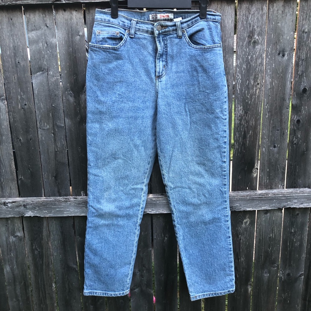 Y2K Faded Glory Light Blue Straight Leg Jeans